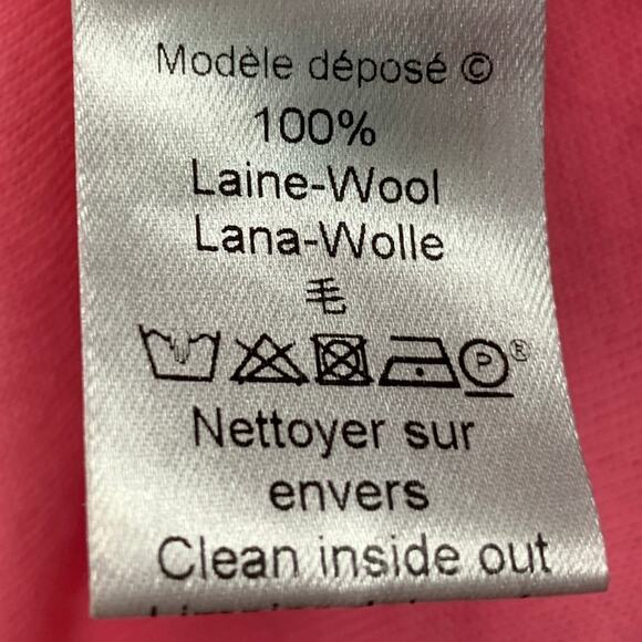 KENZO Size S Pink Wool V-Neck Vest - Picture 11 of 11